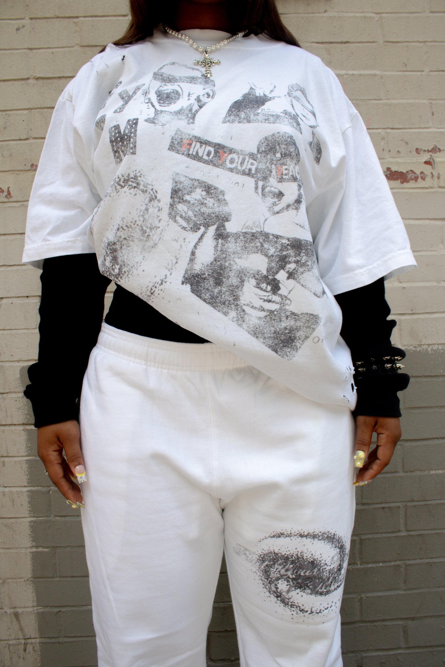 “Bad Childhood” Distressed T-Shirt