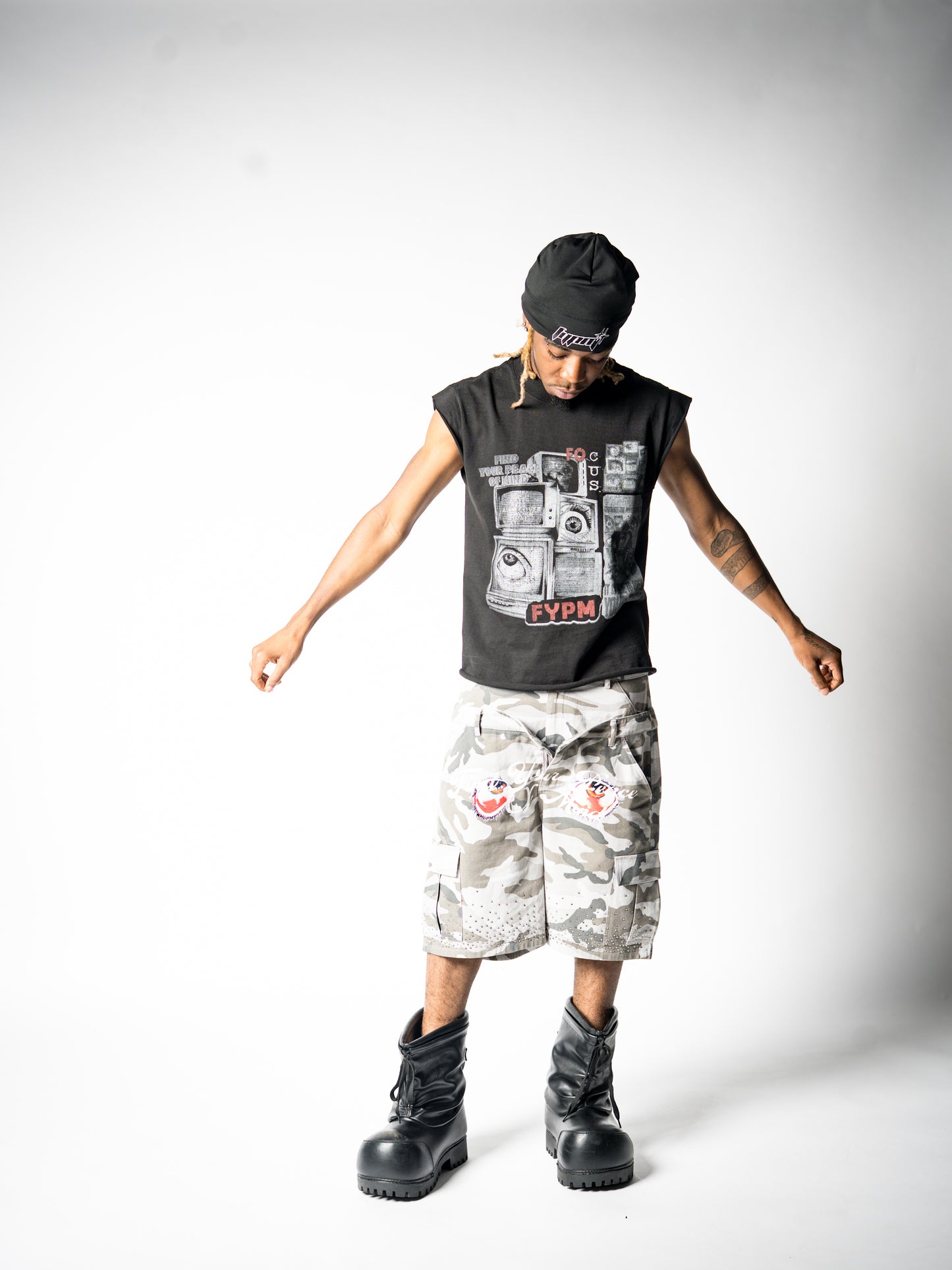 “Soldier Grey” Cargo Shorts