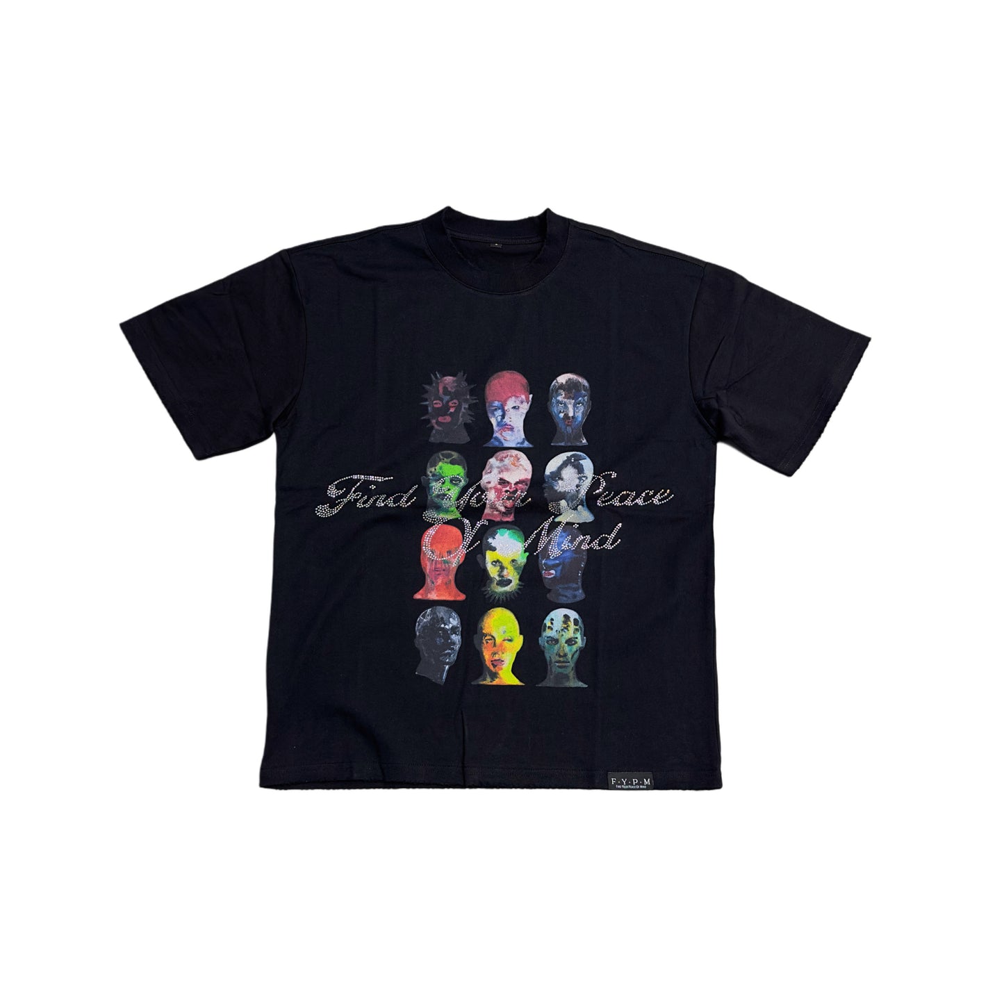 “12 Faced” Rhinestone T-Shirt