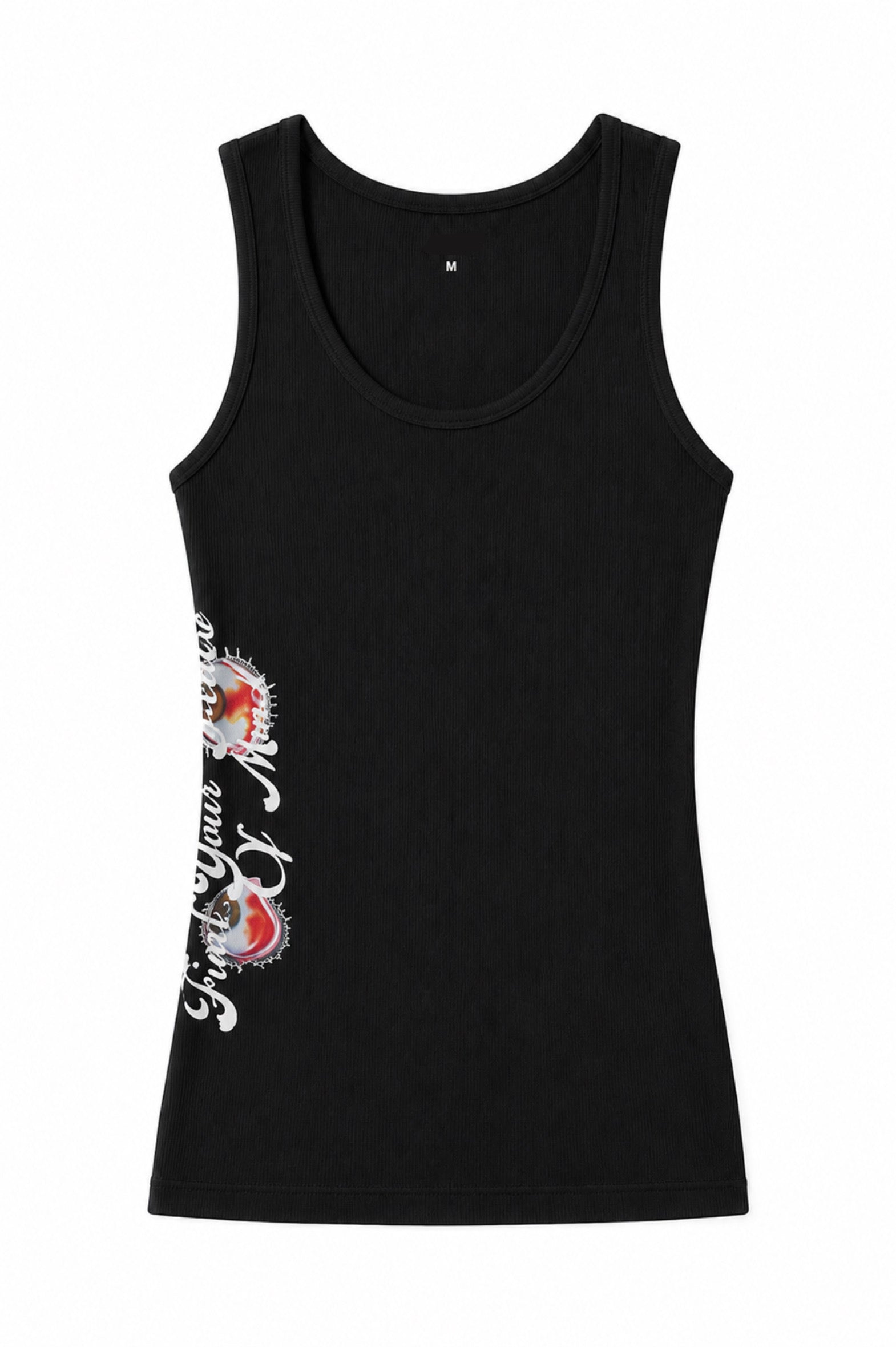 “Vision” Unisex Tank Top- Black