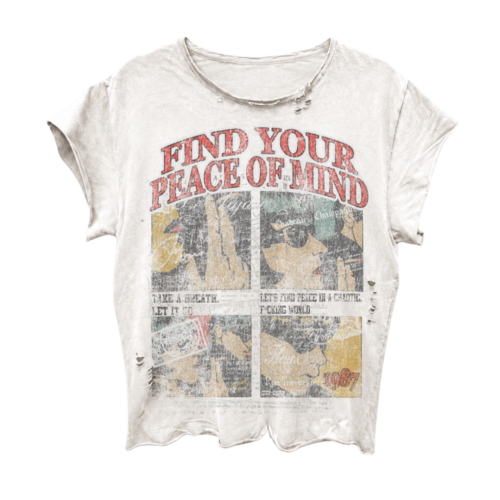 "1987 Fragments of Peace" T-Shirt