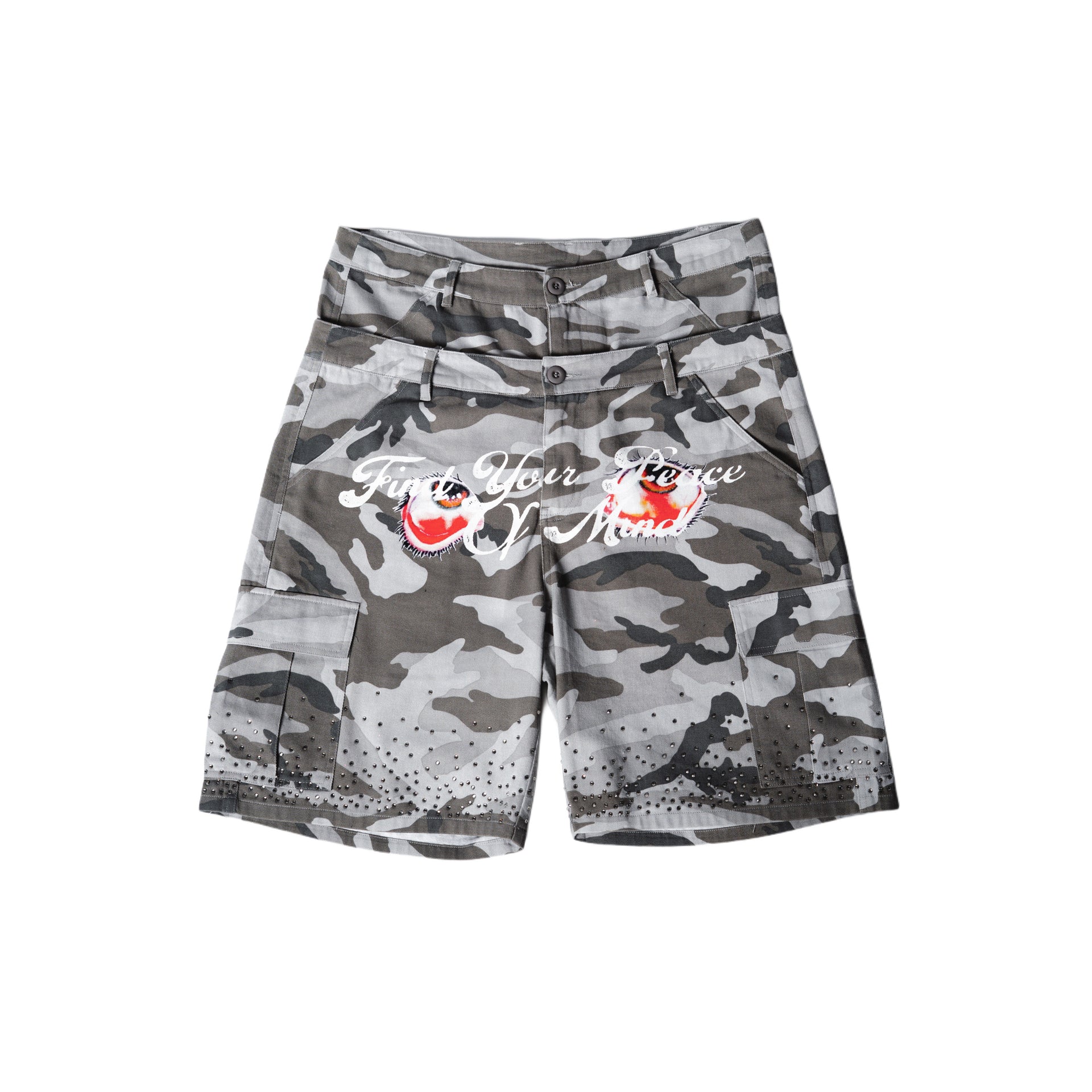 “Soldier Grey” Cargo Shorts