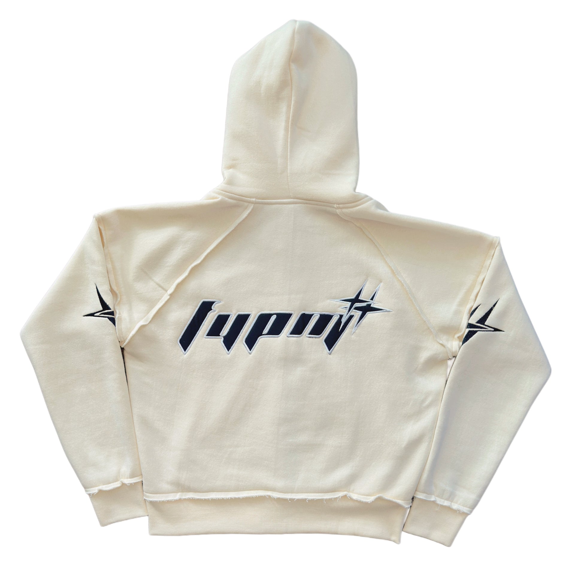 "Soccer Club" Zip-Up – Cream